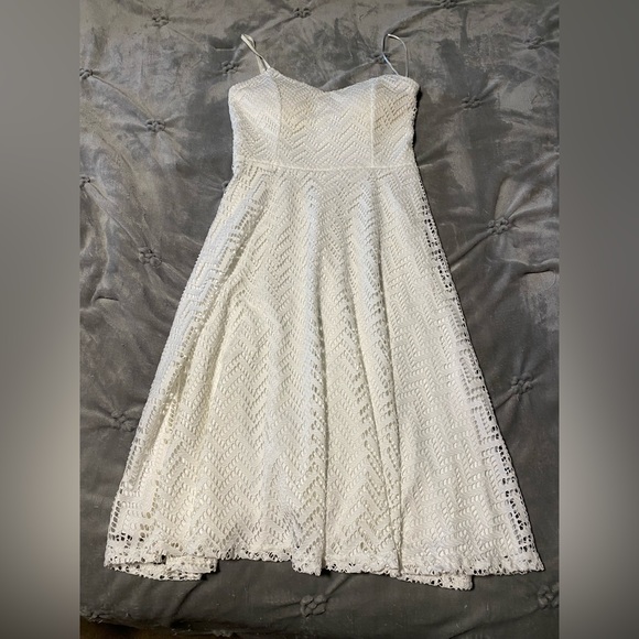 NWOT Streetwear Society White Lace Dress - Picture 1 of 4